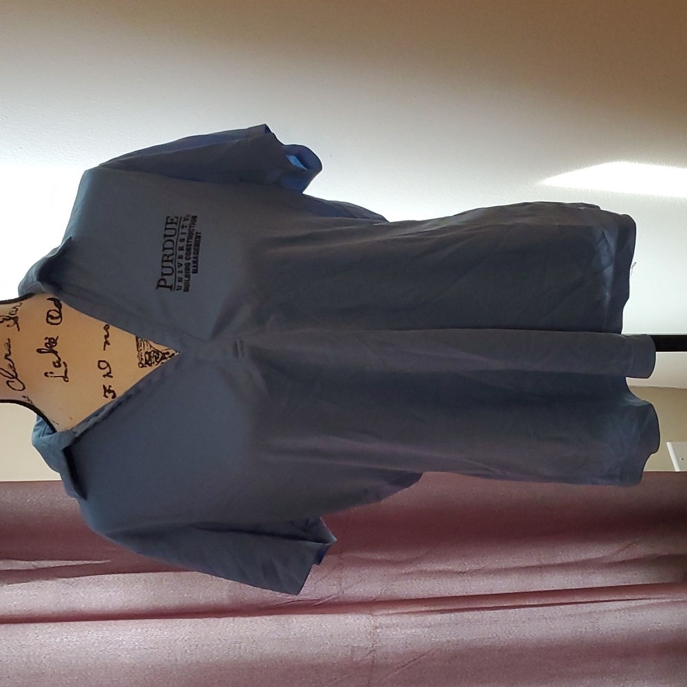 Purdue Periwinkle Polo